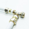 Pipetec Screw Ubfitting T-Shape 16X20X16 mm for Multilayer Composite Pipe