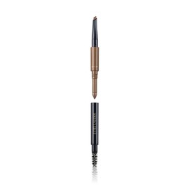 Estée Lauder The Brow Multi-Tasker 3-in-1 Tool | Eyebrow Pencil, Powder and Brush, 02 Light Brunette