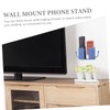 TEHAUX 3pcs Tv Remote Holder Wall Mount Phone Holder Bed
