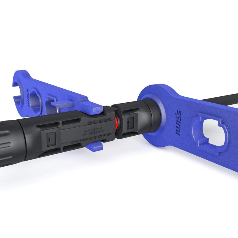 IWISS MC4-SPANNER-AB MC4 Connector, Mounting Wrench for Solar Cable Connection,