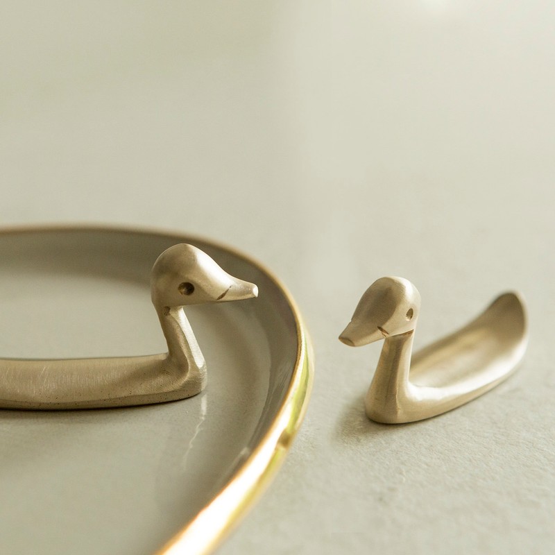 Notdam Organic Duck Spoon Rest 2P Set / 놋담 유기