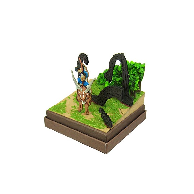 Sankei Studio Ghibli mini Princess Mononoke Ashitaka and Tatari God