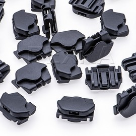 Rexka 20pcs Fender Liner Moulding Clips for Nissan Infiniti 01553-05233 Altima JX35 Maxima Murano Pathfinder QX60 Rogue Rogue Select Sentra - Nissan Wheel Well Liner Retiner Fender Liner Retainer