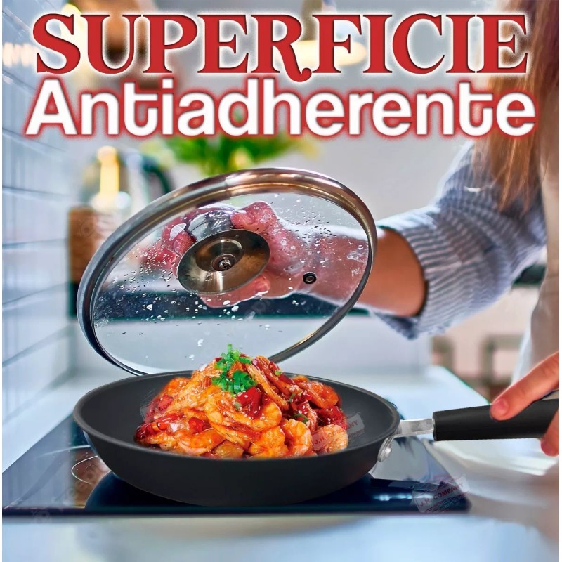 J.H. Company Sarten Antiadherente 27 Cm Hierro Chef Para Cocina