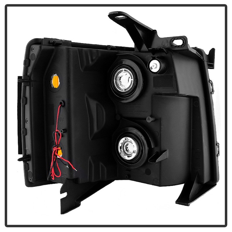 ACANII - For Black 2007-2013 Chevy Silverado 1500 2500HD 3500HD