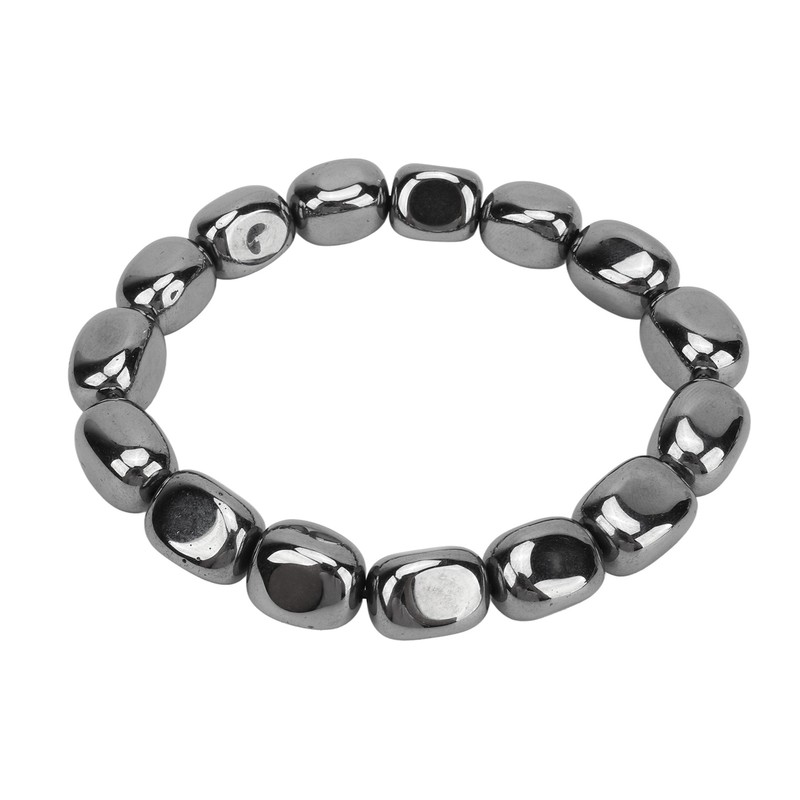Terahertz Bracelet Adjustable Versatile Stylish Energy Stone Bracelet for Men