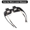 UXIETIN Crochet Glasses Horizontal High Definition Lazy Glasses Prism Periscope