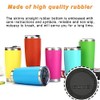 30 Pcs Anti-Slip Silicone Bottom Pads for Tumblers & Drinkware