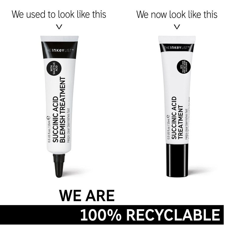 The INKEY List Succinic Acid Blemish Treatment to Clear Blemishes,