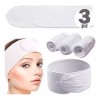 BOUTIQUE Diadema Facial Spa Diadema Limpieza Facial Protector Rutina