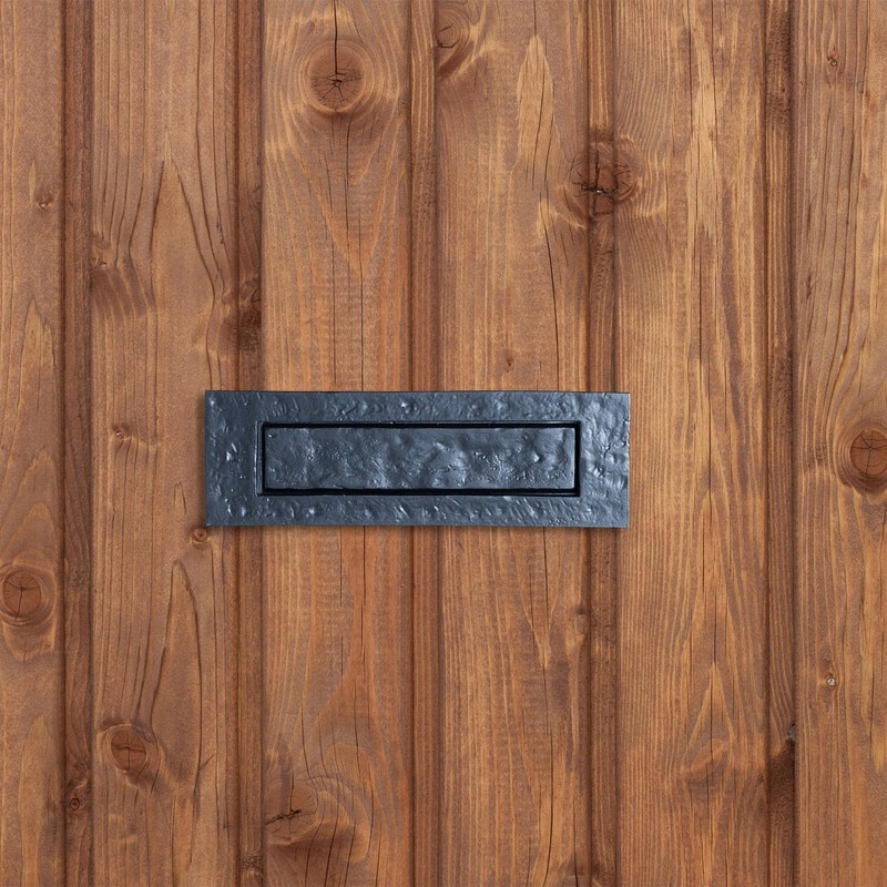 Hammer & Tongs Rustic Letter Plate 255 mm x 85