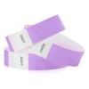 100 Pulseras Brazaletes Tyvek Impresas Con Envio