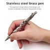 Dr. Metalleung Heavy Duty Stainless Steel Bolt Action Pen -