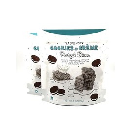 Generic Trader Joe's Cookies & Creme Pretzels Slims ~ 6 Oz each (Pack of 2)