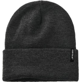 Furtalk Women's Knitted Beanie Hat, Winter Hats for Women & Men, Soft, Warm, Unisex, Cuffed - Black (black 01)