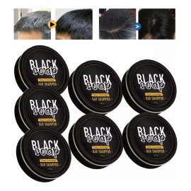 7* Jabón De Champú Que Cubre Las Canas Y Previene La Caída D