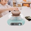 Electric Pottery Wheel Machine with Pedal Switch, Mini Pottery Wheel