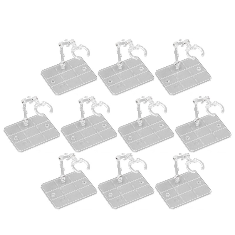 10 Pcs Figure Model Stand High Stability Figure Display Holder