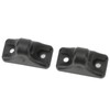 2PCS Sun Visor Mount Bracket Clip 94473143900 Black Compact Structure