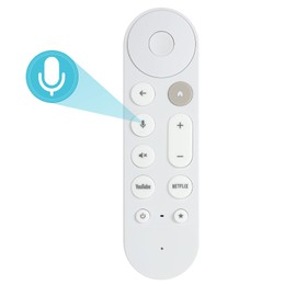 Voice Remote for Google TV Streamer 4K with Silicone Case - Enhanced Performance & Protection（Including Remote&Case） Replacement Remote for Google Streamer