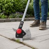 3-in-1 Adjustable Crack Weeder with Stainless Steel Scrapers and Wire