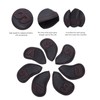 Golf IronCovers, 9Pcs PU and Plush Golf Club IronCovers Waterproof
