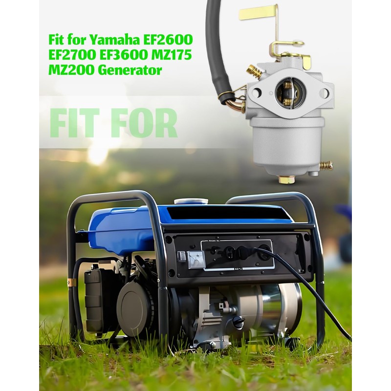 Carburetor for Yamaha EF2600 EF2700 EF3600 MZ175 MZ200 Generator Parts