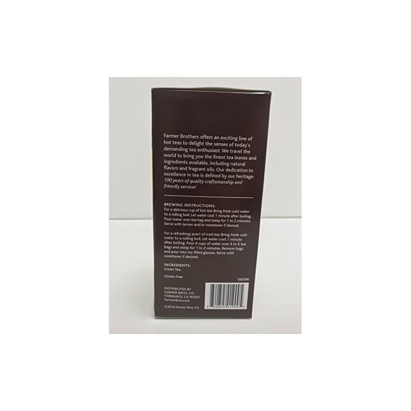Farmer Brothers Premium: Green Tea - 2/25 ct boxes