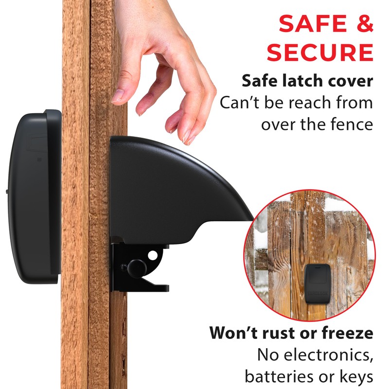 Keyless Gate Lock – Secure Fence Lock and Latch –