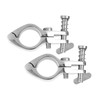 2pcs Steel Boat Hinged Upper Jaw Slide Marine Hardware Fittings