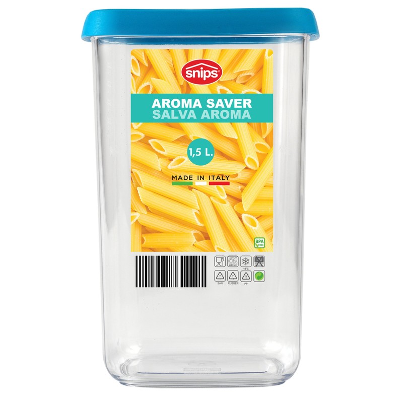 Snips Recipiente para pasta (1,5 L, 1,5 L)