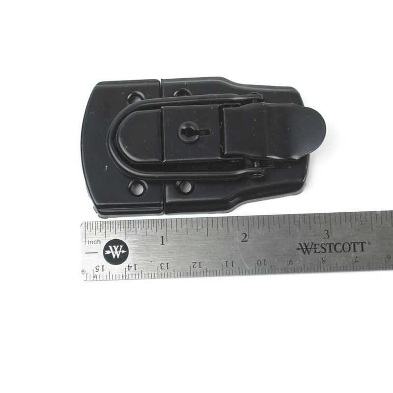 Drawbolt Closure Latch for Guitar Case or luggage with Lock,Black