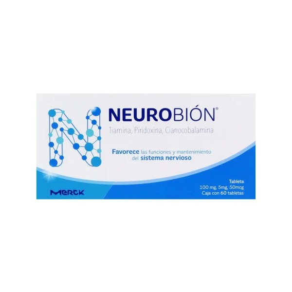Neurobión 100/5 Mg/50 Mcg Con 60 Tabletas