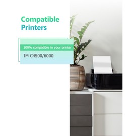 Remanufactured IM C6000/GS3160 Toner Cartridge Replacement for Ricoh 842279 842280 842281 842282 High Yield for IM C4500 IM C6000 IM C5500 Printer (1BK/1C/1Y/1M)