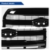 Front Upper Grille Grill Fit For F150 2015 2016 2017