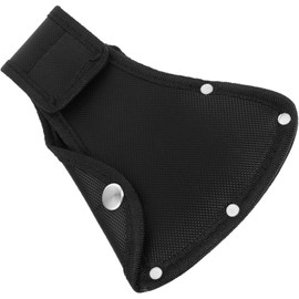 Hatchet Head Sheath Holster, Black Axe Sheath for German Axe, Double Snap Hatchet Protector Axe Cover, Axe Head Cover for Outdoor Hiking Outdoors Work
