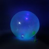 com-four® 6 x Bubble YoYo Ball with Light and Glitter