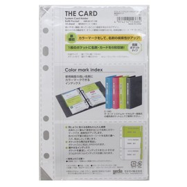 Sekisei C-60-00 The Card System Card Holder Replaceable Refill Pocket