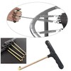 SquEqu 4 Pack Trampoline Spring Pulling Tool T-Hook Extension Puller