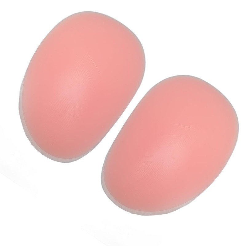 Silicone Butt Pads Thin Edges Removable Padding for Women Pink