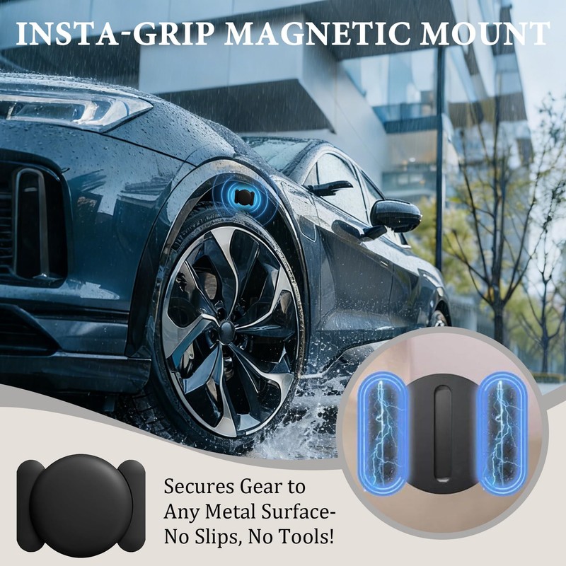 Mini GPS Tracker for Vehicles, 2026 New LED Tracking Device