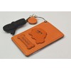 Pekingese Genuine Leather Pass Case, Leather Story Pass Card Holder,