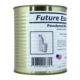 1 Can of Future Essentials Canned Powdered Non Fat Milk