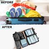 BillyBath 8-Piece Suitcase Organiser Set for Travel, Packing Cubes, Bags