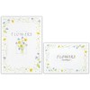 Enuby EA B6 Stationery Paper Flowers Stationery Envelopes Set |