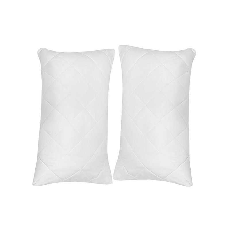 IMFAA Quilted Pillow Protector Pack of 2 - Soft and