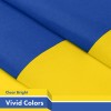 G128 NEW G128 Ukraine Flag 3-Pack 3x5 FT Ukrainian Printed