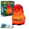 Crayola Light-Ups - Santa, Light Up Santa Toy, Reusable Holiday