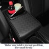 QianBao Car Center Console Armrest Box Booster Cushion with Cup
