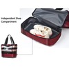 NWLR New Foldable Dry/Wet Separation Travel Duffel Bag with Shoe